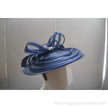 NEW-Women's PP Church Horsehair Fascinators Hats